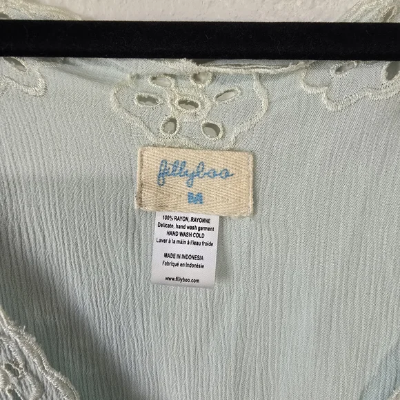 Fillyboo Light Blue Embroidered Dress - Picture 2 of 8